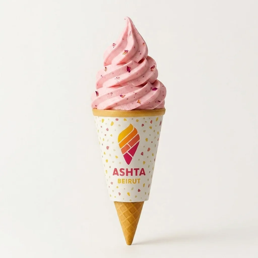 Rose soft serve